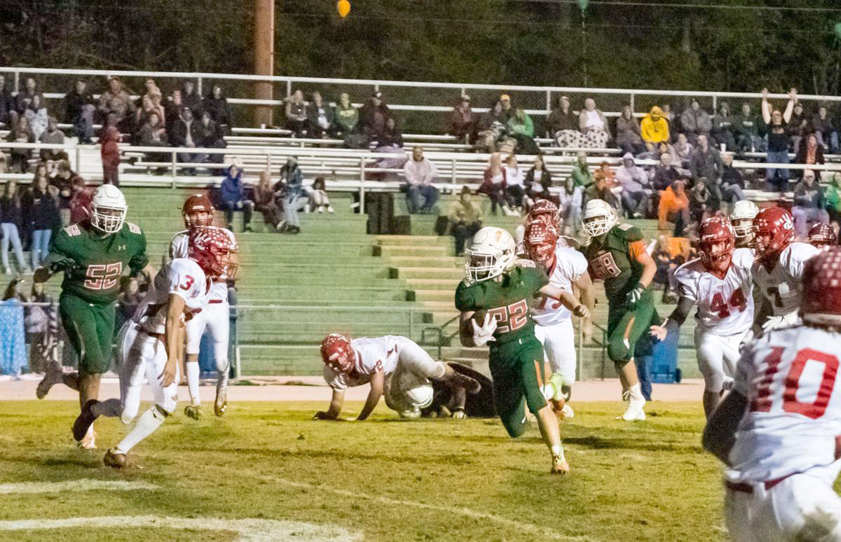 Mustangs, Rebels hooked up for 98-point outburst